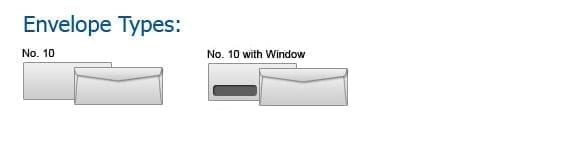 Envelope Types