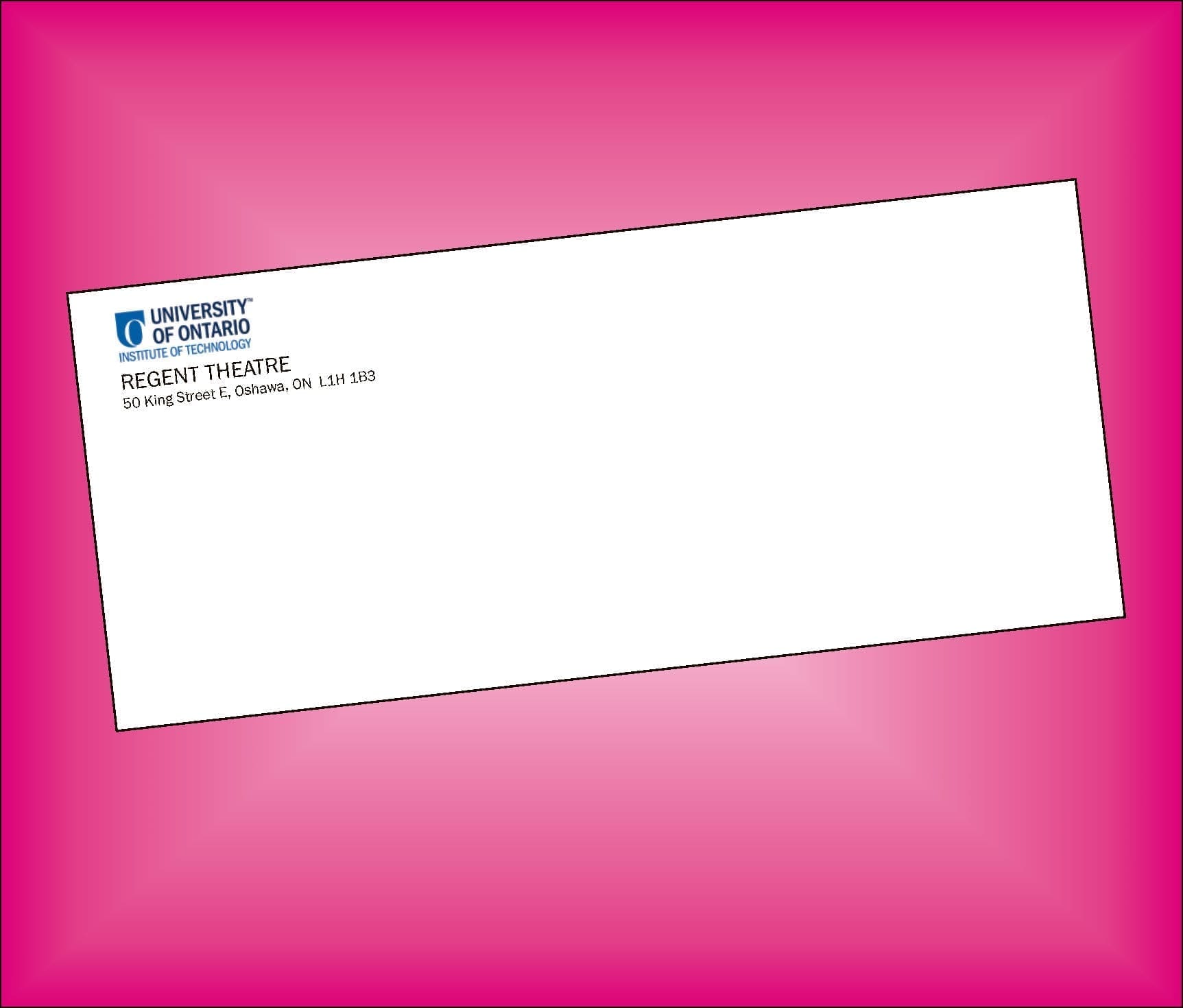 Regent Theatre Envelope