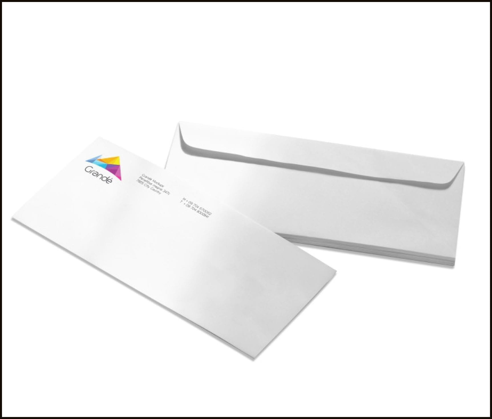 Envelope No Window