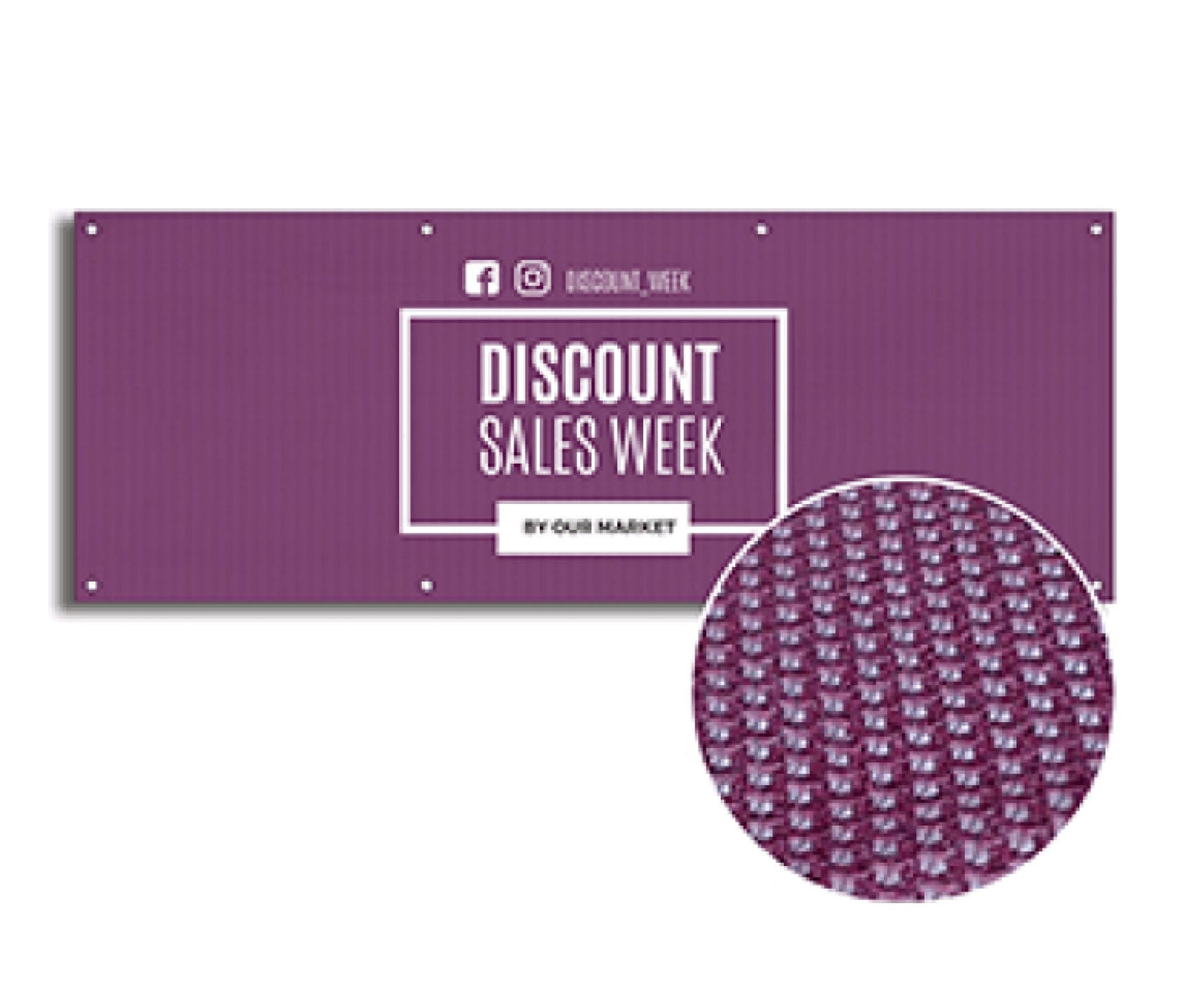 Mesh banner